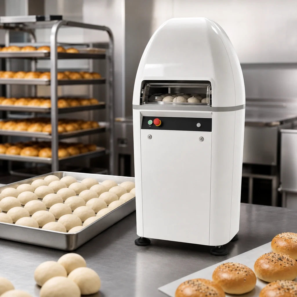 Univex ABDR36 Automatic Hydraulic Bun Divider/Rounder, 36-Piece, 1.2-3.8 oz., Programmable, Up to 8,600 Pieces per Hour