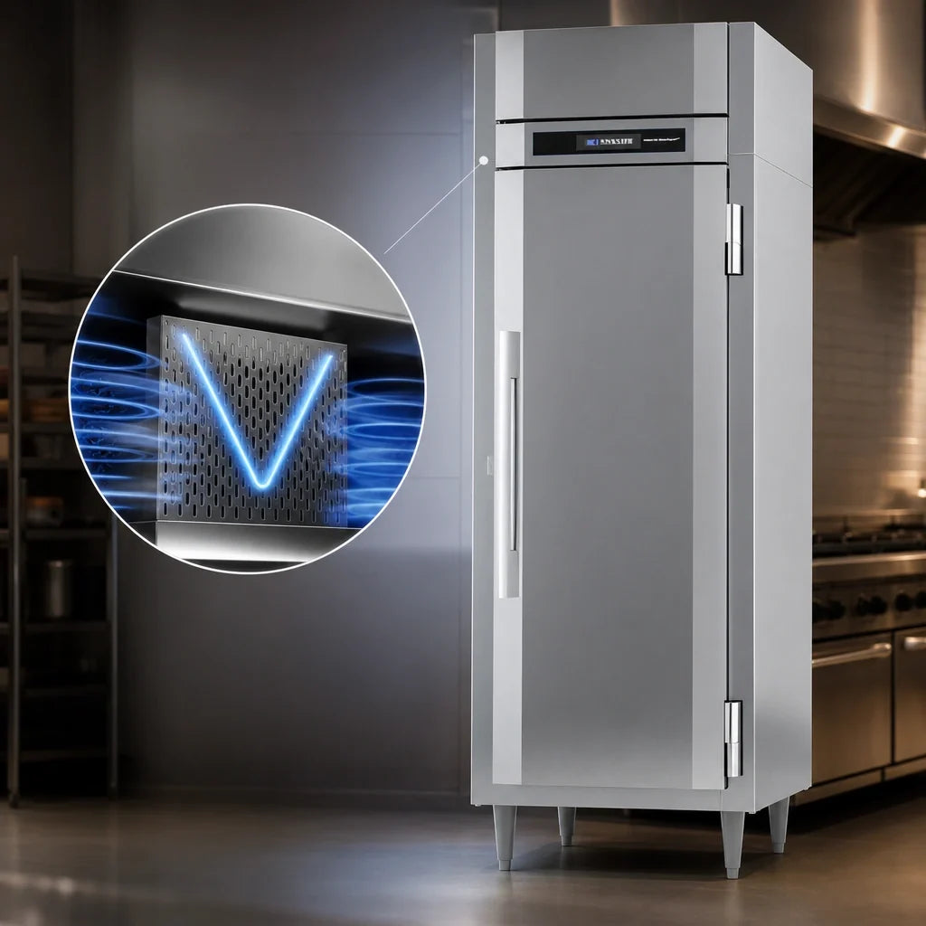 Victory Refrigeration UltraSpec™ HSA-1D-1-EW 1-Section Reach-In Warming Cabinet, Solid Door, 24.4 Cu. Ft., Stainless Steel Exterior