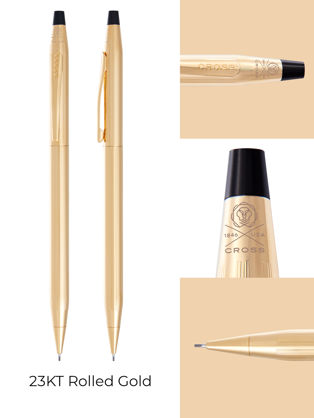 Classic Century® 23KT Gold Plated 0.7MM Pencil