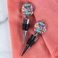 Pet Portrait Wine Stopper - Set of 2