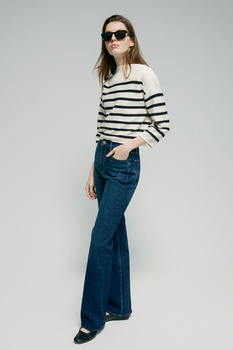 Barbara High Rise Bootcut Jeans HJ004