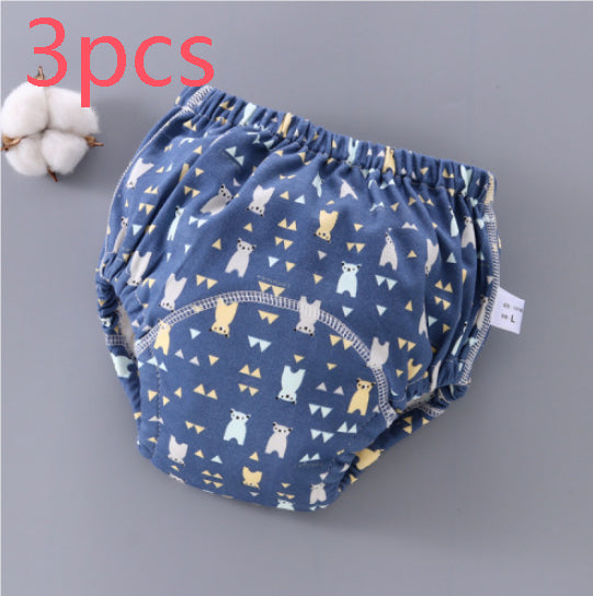 Baby Training Pants Washable 6-layer Gauze Diaper Cover Learning