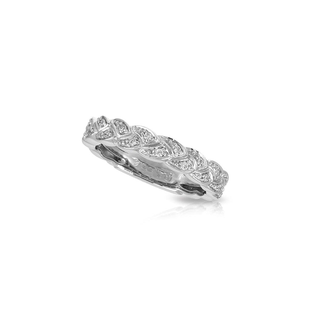 Braid Rings with Stones