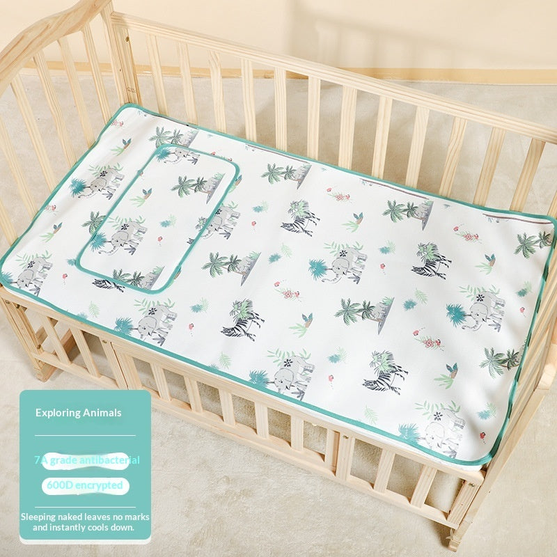 Cooling Ice-silk Class A Stroller Mat For Spring And Summer