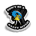 Salty Bitch Hard Hat Decal