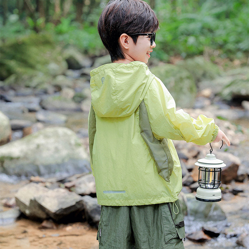 Sun-protective Clothing For Children Lightweight Breathable Outerwear For Boys