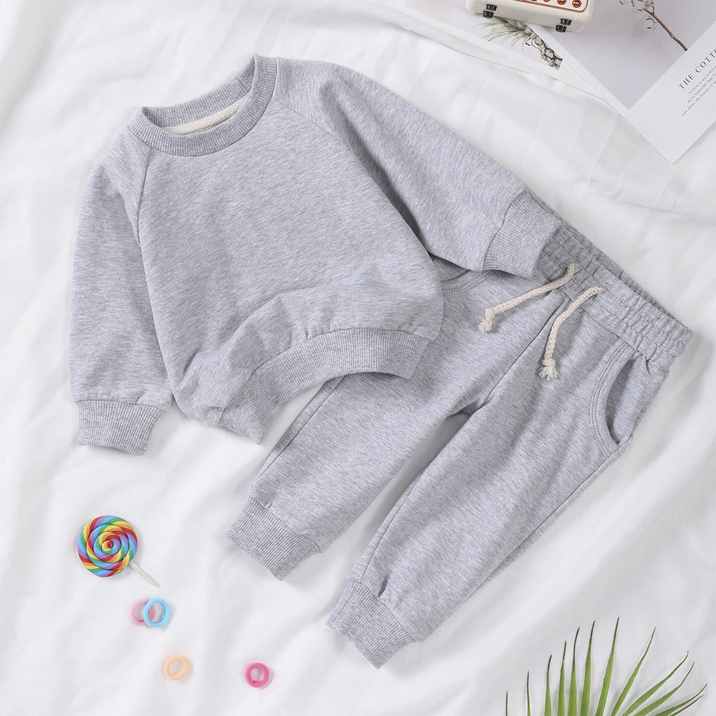 Children's Homewear Sweatshirt And Pants Set