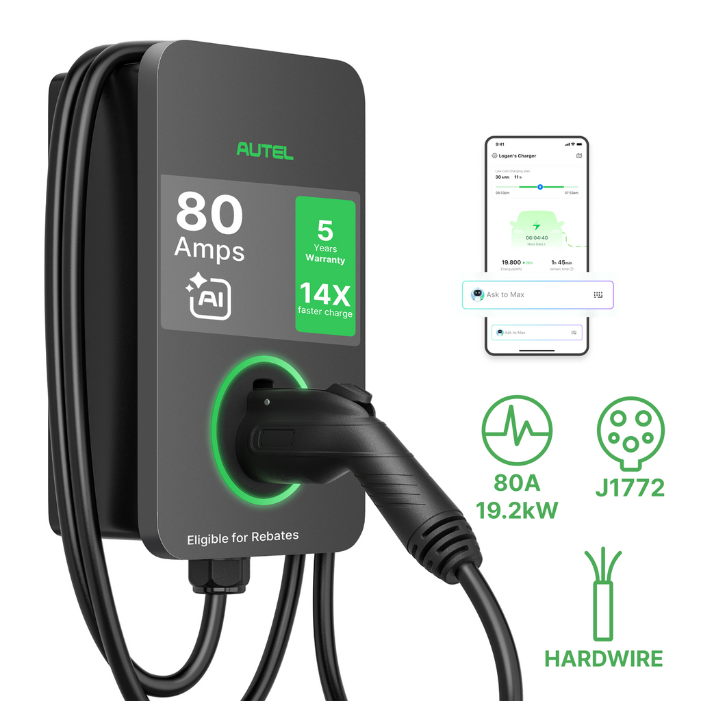 MaxiCharger 80A 19.2kW Residential EV Charger