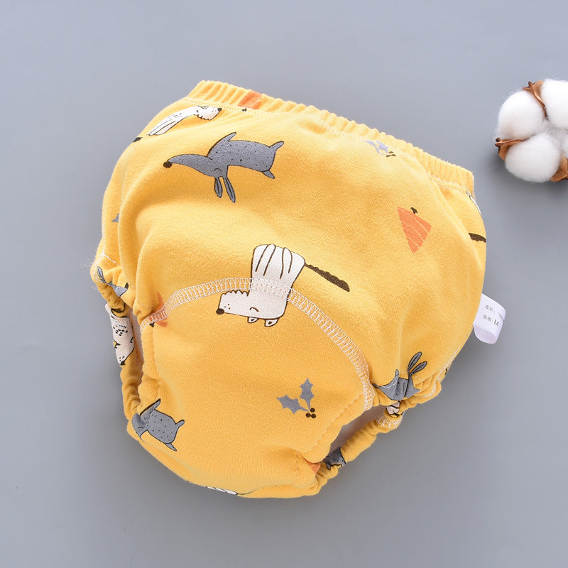 Baby Training Pants Washable 6-layer Gauze Diaper Cover Learning
