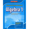 Algebra 1 Homework Practice Workbook - Paperback