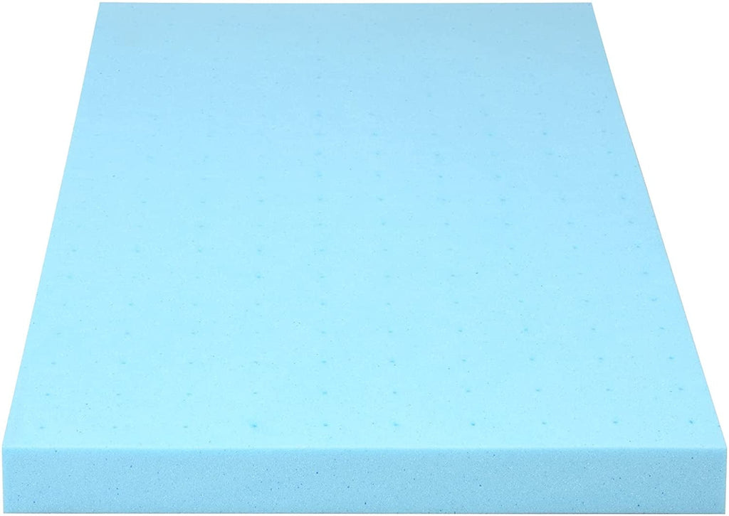 3 Inch Gel-Infused Cooling Bed Topper for All-Night Comfy