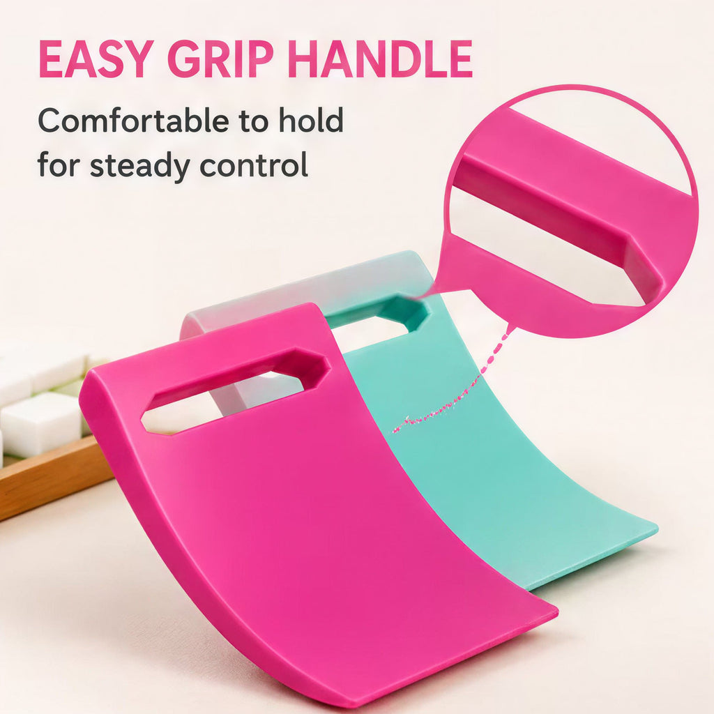 2PCS Mahjong Tile Scoops With Easy Grip Handles, Curved Tile Gathering Shovels, Lightweight Mahjong Accessories For Game Night