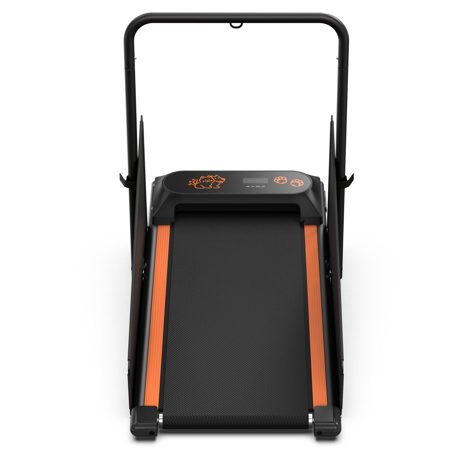 Dog Treadmill For Small To Medium Dogs With LED Display - Black / Orange
