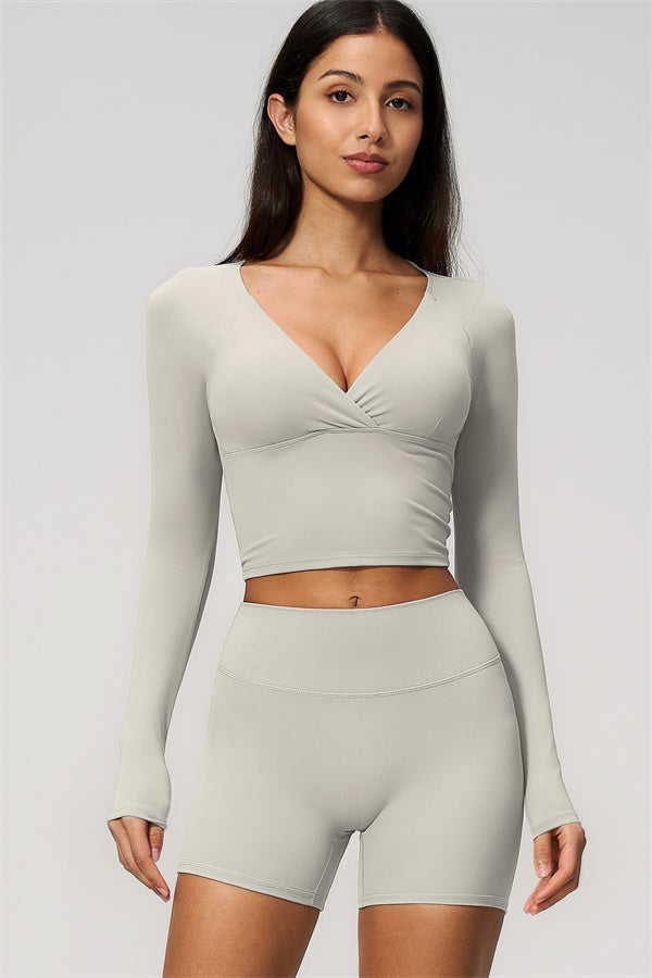 The Lox Long Sleeve Crop top