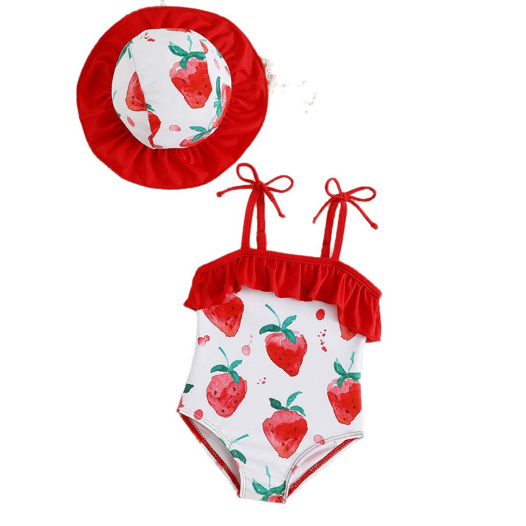 Cross-border Newborn Swimsuit One-piece With A Hood