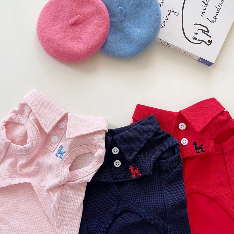 Dog Clothes T-shirt Thin Breathable Vest