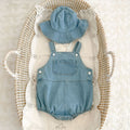 Korean-style Baby Denim Suspender Bib Overalls