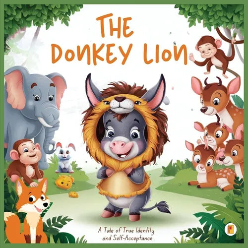 The Donkey Lion: A Tale of True Identity and Self-Acceptance - Paperback