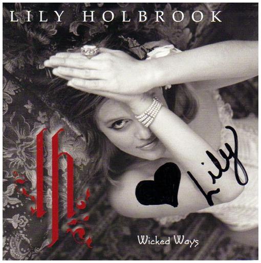 Lily Holbrook Signed Autographed CD Cover