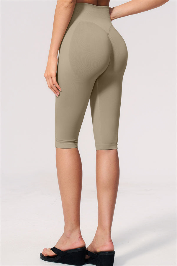 The Allure Crop Top Capri Leggings 2-Piece Set