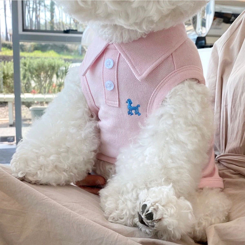 Dog Clothes T-shirt Thin Breathable Vest