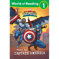 World of Reading: This Is Captain America: Level 1 Reader - Paperback