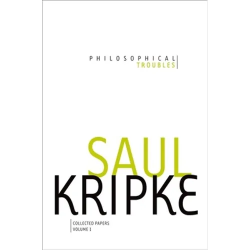 Philosophical Troubles, Volume I: Collected Papers - Paperback