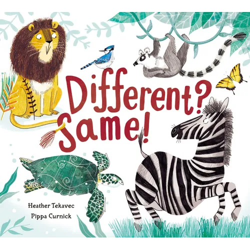 Different? Same! - Board Book