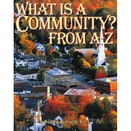 What Is a Community? from A to Z - Paperback