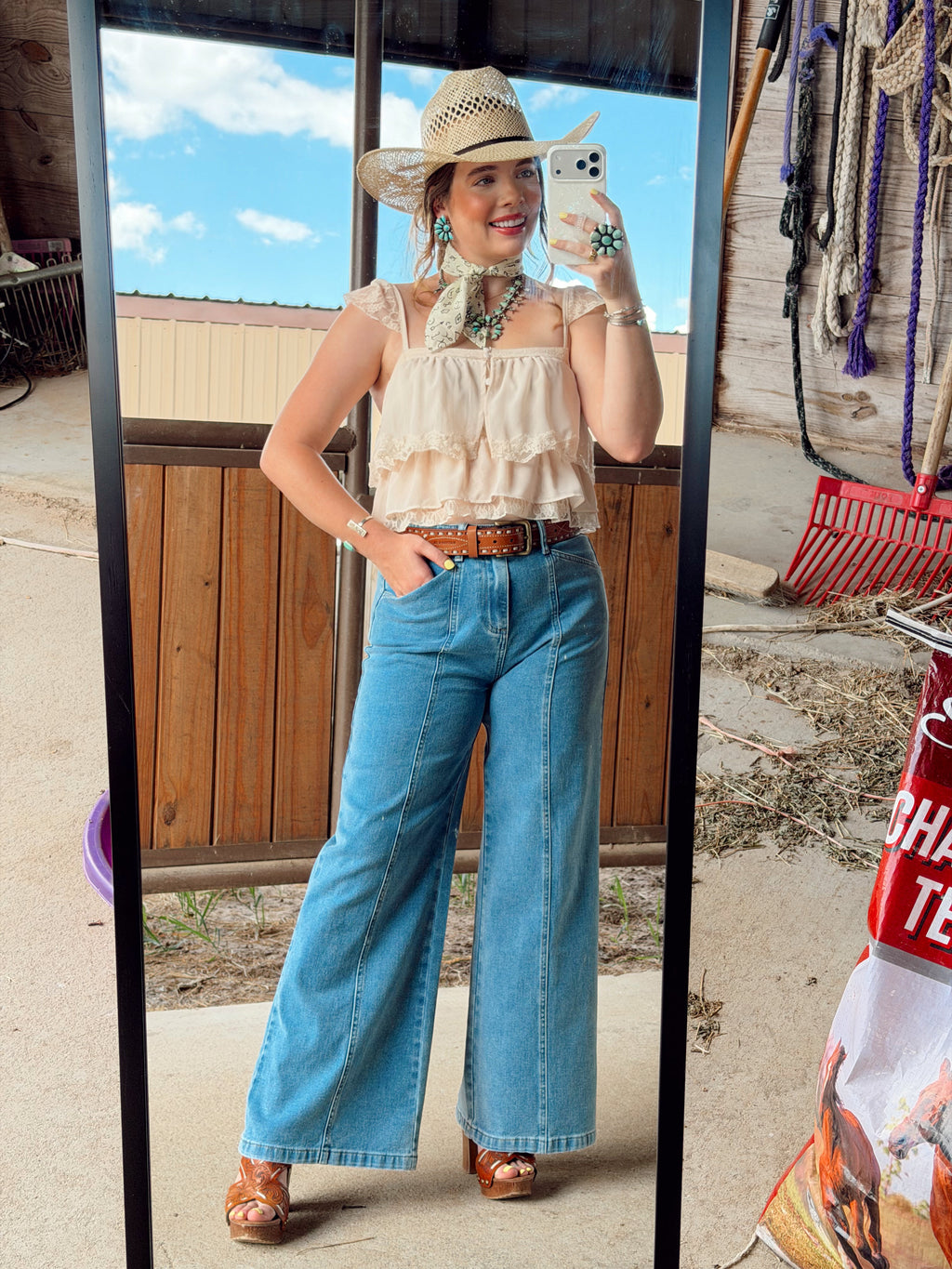 The Layton Ruffle Top