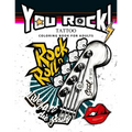 You Rock !: Tattoo Coloring Book for Adults - Paperback