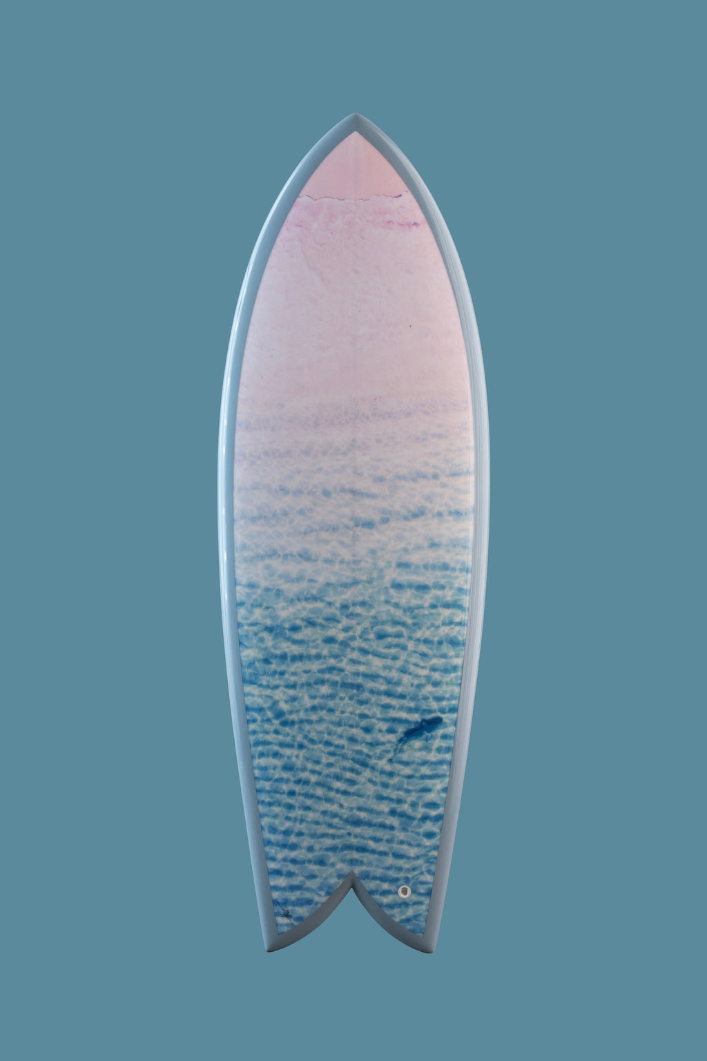 Sharky Shoreline by Ben Hicks – Limited Edition Surfboard Art