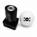 Skull & Bones Stamp | Quick-Dry Ink Stamper | Easy Ball Identification | Fun Golf Gift