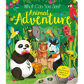 What Can You See? Animal Adventure: With Peek-Through Pages and Fun Facts! - Board Book