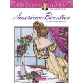 Creative Haven American Beauties Coloring Book - Paperback