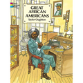 Great African Americans Coloring Book - Paperback