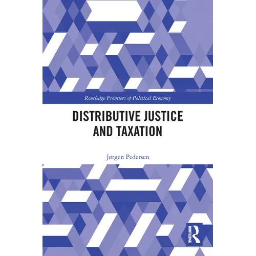 Distributive Justice and Taxation - Paperback