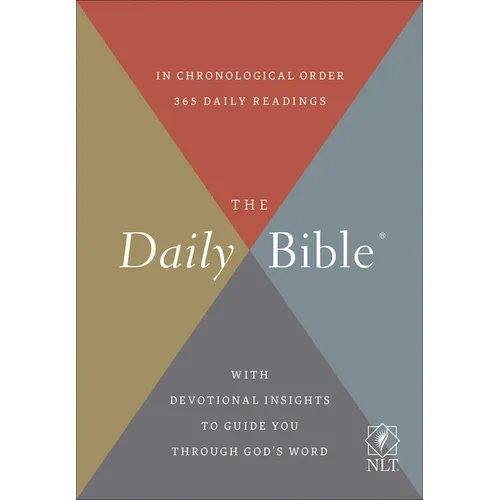 The Daily Bible (Nlt) - Hardcover