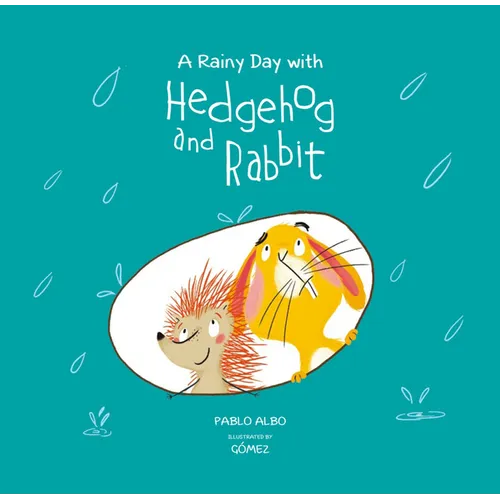 A Rainy Day with Hedgehog and Rabbit - Hardcover