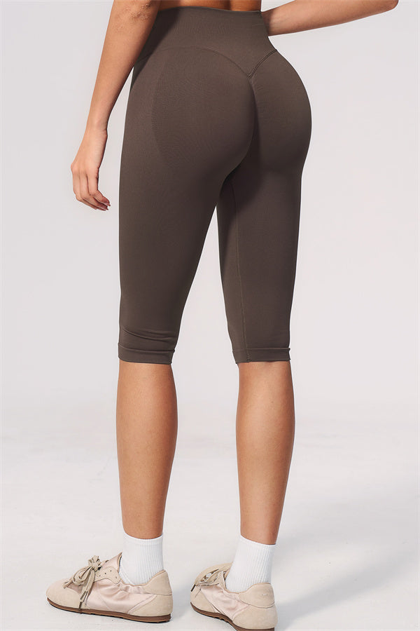 The Allure Crop Top Capri Leggings 2-Piece Set