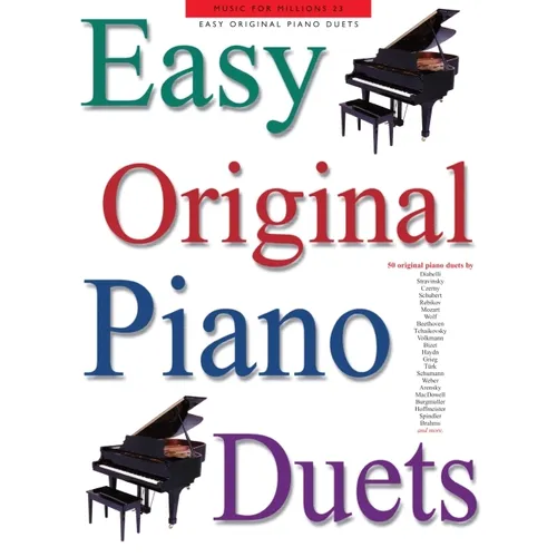 Easy Original Piano Duets - Paperback