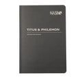 NASB Scripture Study Notebook: Titus & Philemon: NASB - Paperback