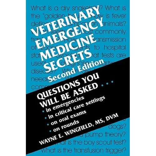 Veterinary Emergency Medicine Secrets - Paperback