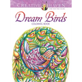 Creative Haven Dream Birds Coloring Book - Paperback