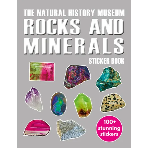 Rocks and Minerals Sticker Book - Paperback