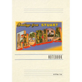 Vintage Lined Notebook Greetings from Stuart, Florida - Paperback