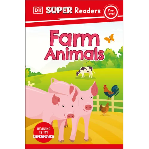 DK Super Readers Pre-Level Farm Animals - Hardcover
