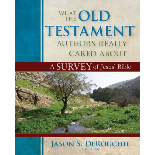 What the Old Testament Authors Really Cared about: A Survey of Jesus' Bible - Hardcover