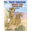North American Desert Life Coloring Book - Paperback