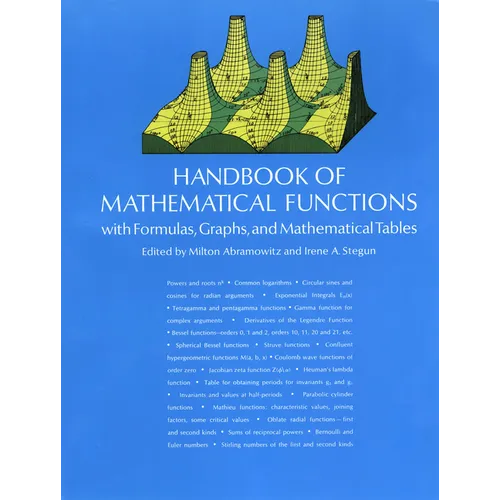 Handbook of Mathematical Functions: With Formulas, Graphs, and Mathematical Tables - Paperback